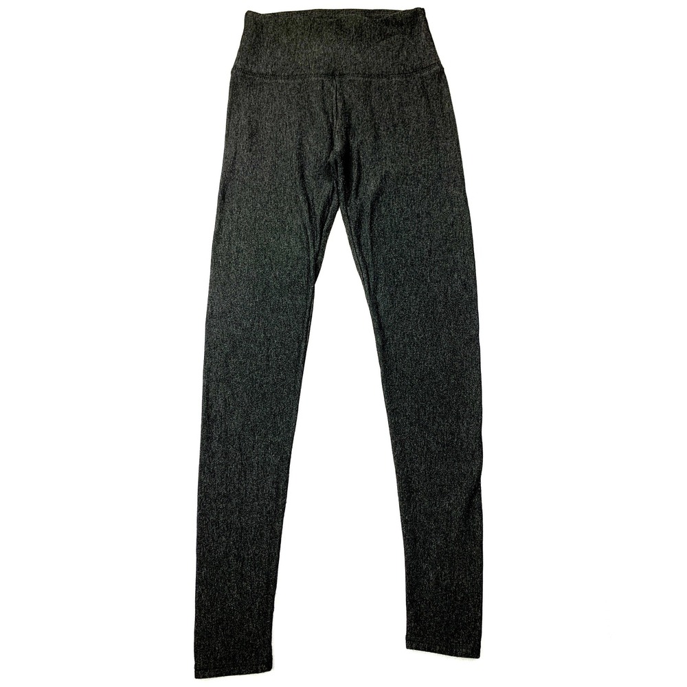 Orvis Classic Collection Leggings Small Charcoal Gray Heather High Waist 1533392